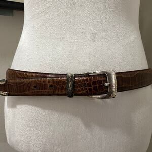 Silpada | Accessories | Silpada Black Leather Flower Belt  display picture 2